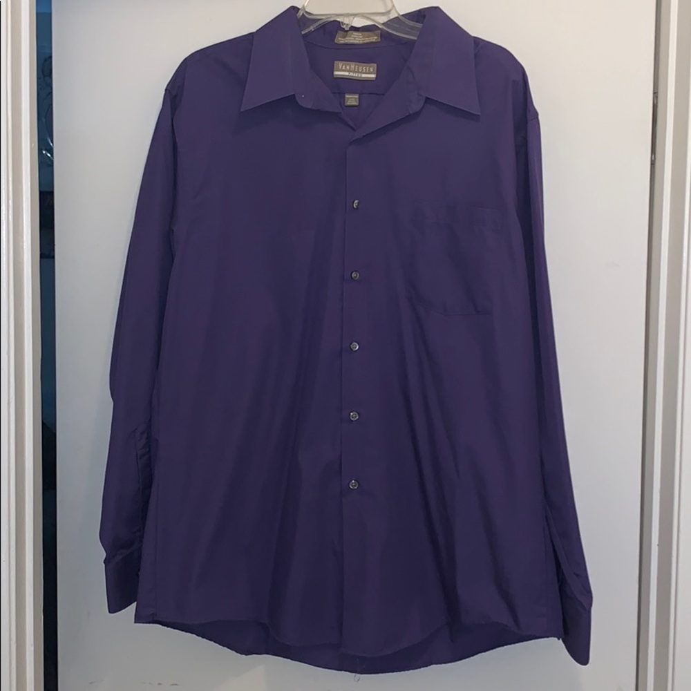 Purple dress shirt
